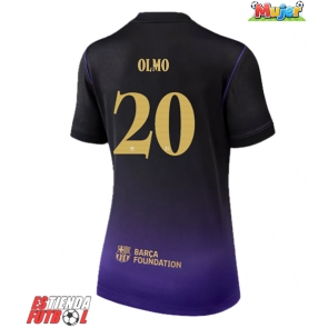 Barcelona Dani Olmo #20 Segunda Equipación Mujer 2026-27 Manga Corta